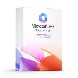 Microsoft Office 365 E3 -1 year- 100 users